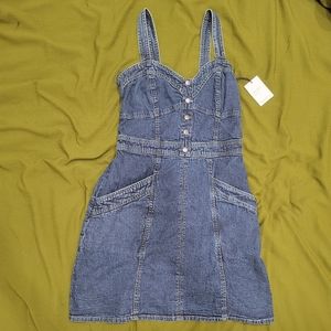Large NWT Denim Dress